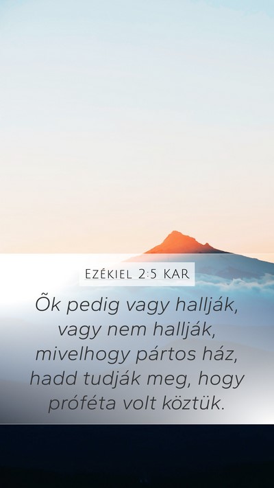 Ezékiel 2:5 KAR Bible Verse Image
