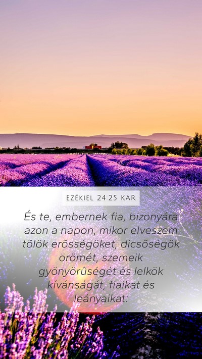 Ezékiel 24:25 KAR Bible Verse Image