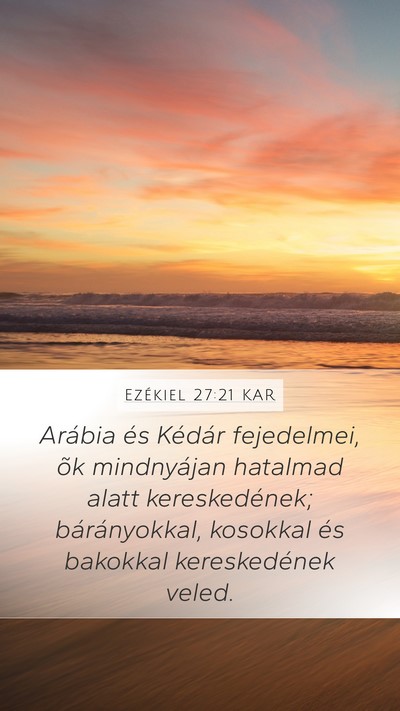 Ezékiel 27:21 KAR Bible Verse Image