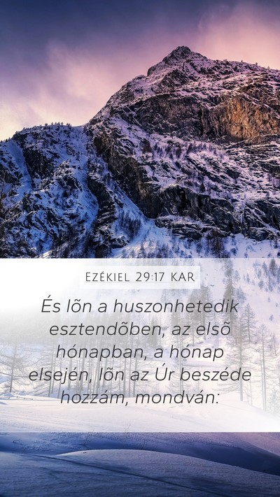 Ezékiel 29:17 KAR Bible Verse Image