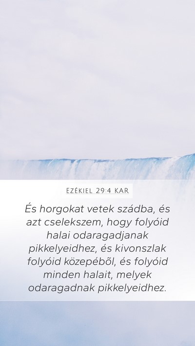 Ezékiel 29:4 KAR Bible Verse Image