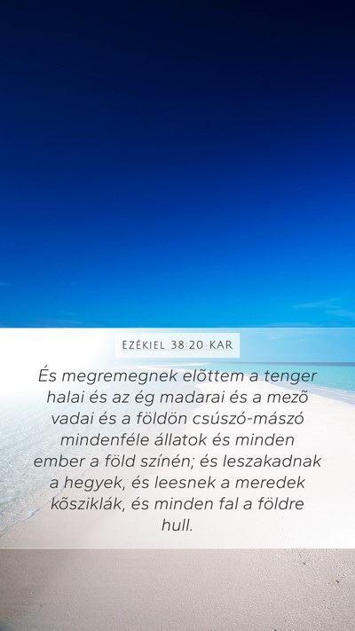 Ezékiel 38:20 KAR Bible Verse Image