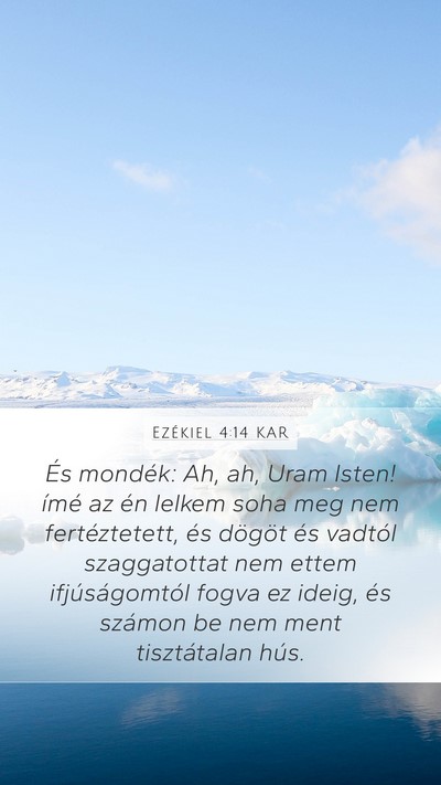 Ezékiel 4:14 KAR Bible Verse Image