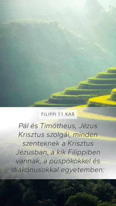 Filippi 1:1 KAR Bible Verse Image