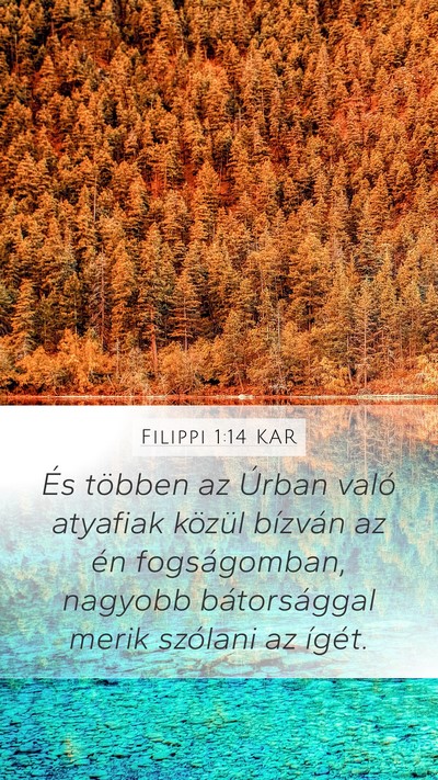 Filippi 1:14 KAR Bible Verse Image
