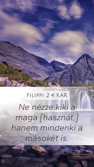 Filippi 2:4 KAR Bible Verse Image
