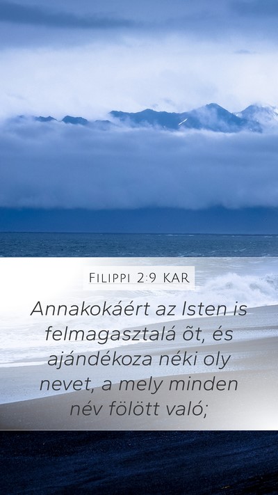 Filippi 2:9 KAR Bible Verse Image