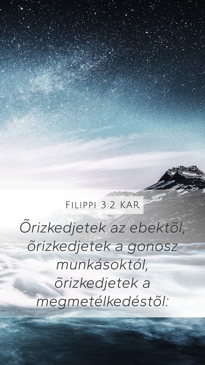 Filippi 3:2 KAR Bible Verse Image