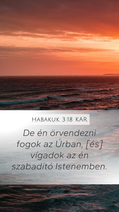 Habakuk 3:18 KAR Bible Verse Image