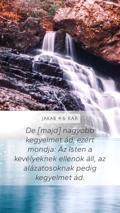 Jakab 4:6 KAR Bible Verse Image