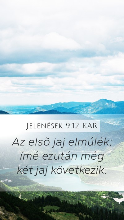 Jelenések 9:12 KAR Bible Verse Image