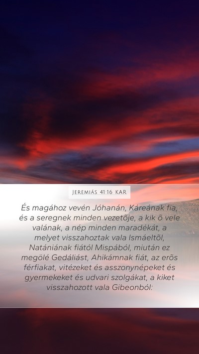 Jeremiás 41:16 KAR Bible Verse Image
