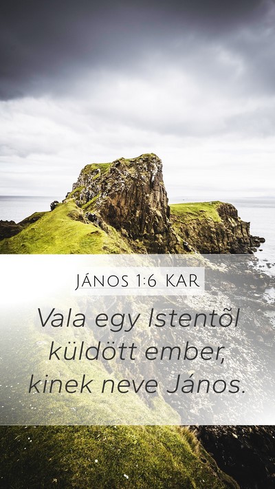 János 1:6 KAR Bible Verse Image