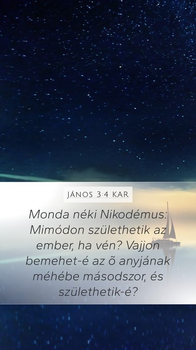 János 3:4 KAR Bible Verse Image
