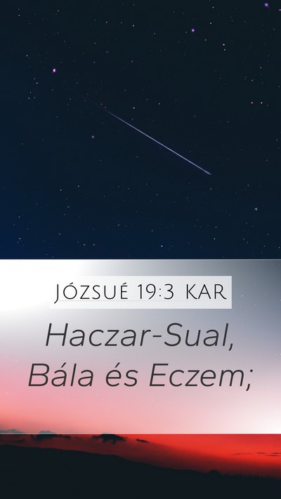 Józsué 19:3 KAR Bible Verse Image