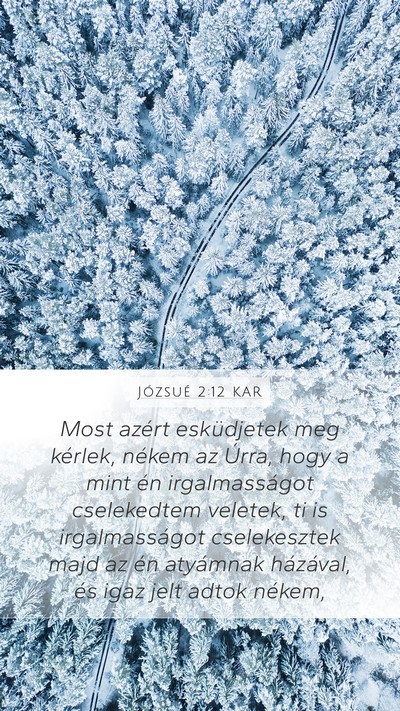 Józsué 2:12 KAR Bible Verse Image