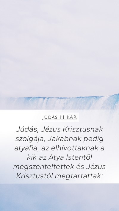 Júdás 1:1 KAR Bible Verse Image