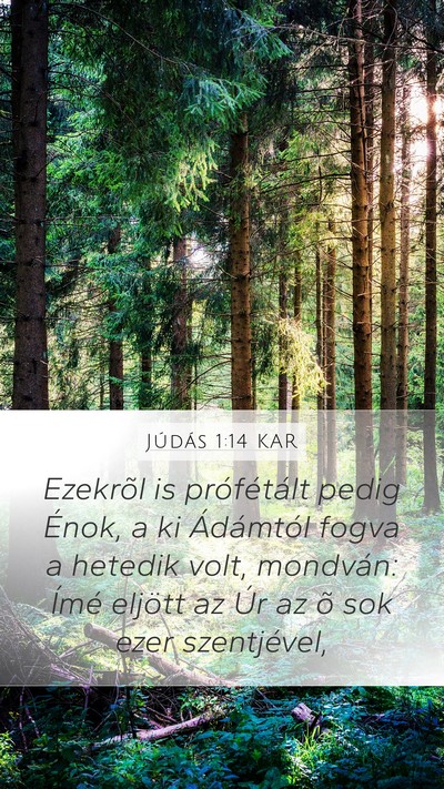 Júdás 1:14 KAR Bible Verse Image