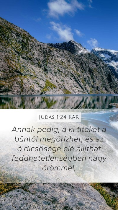 Júdás 1:24 KAR Bible Verse Image