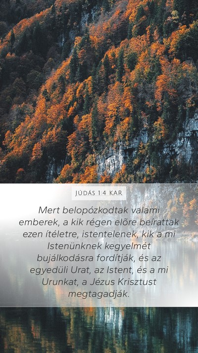 Júdás 1:4 KAR Bible Verse Image