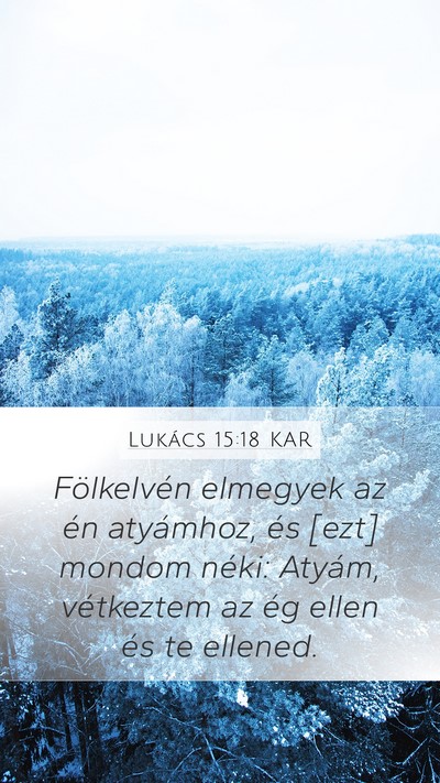 Lukács 15:18 KAR Bible Verse Image
