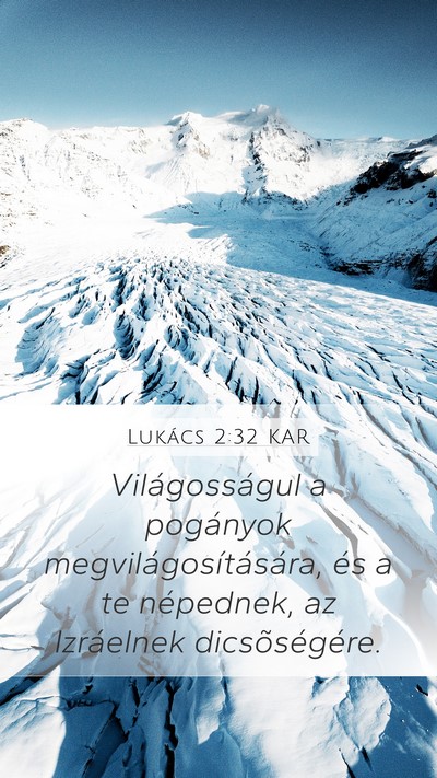 Lukács 2:32 KAR Bible Verse Image
