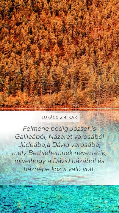 Lukács 2:4 KAR Bible Verse Image