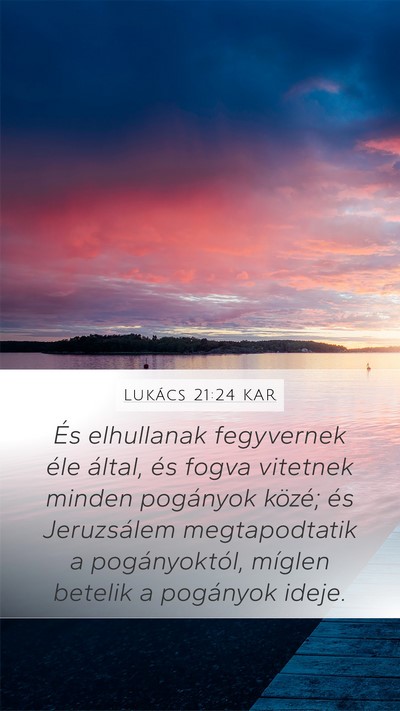 Lukács 21:24 KAR Bible Verse Image