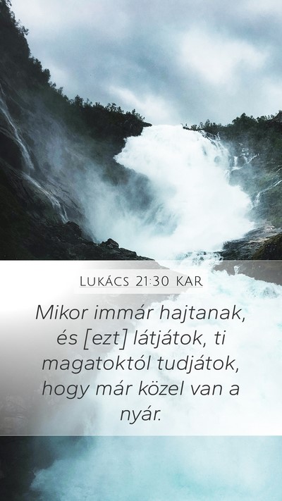Lukács 21:30 KAR Bible Verse Image