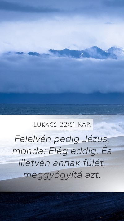 Lukács 22:51 KAR Bible Verse Image