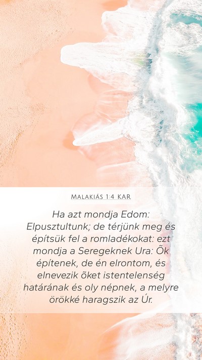 Malakiás 1:4 KAR Bible Verse Image