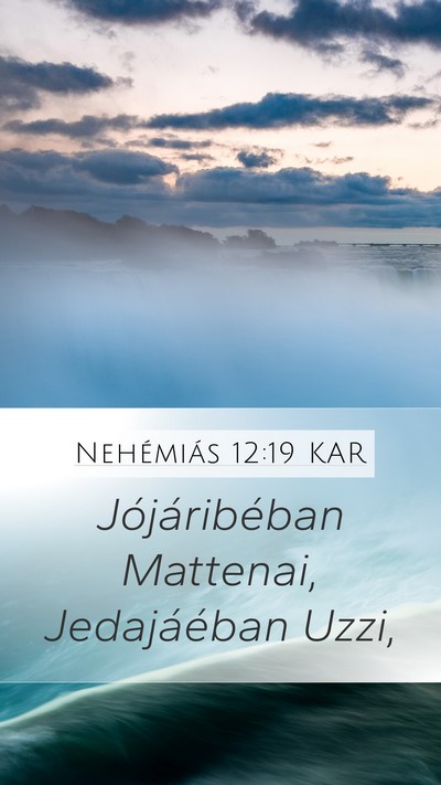 Nehémiás 12:19 KAR Bible Verse Image