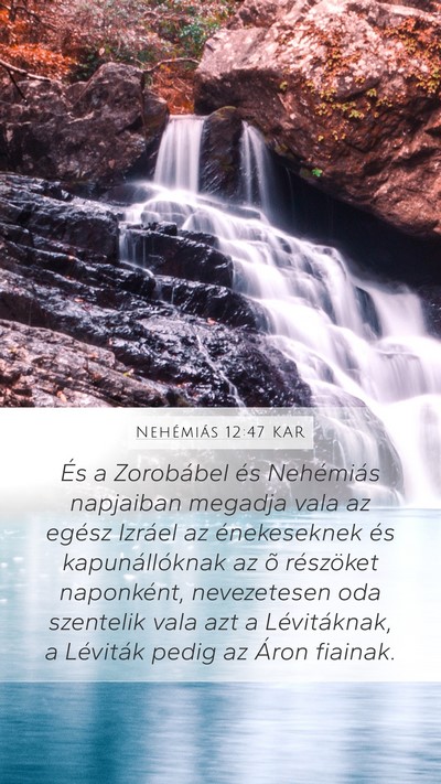 Nehémiás 12:47 KAR Bible Verse Image