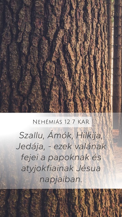 Nehémiás 12:7 KAR Bible Verse Image