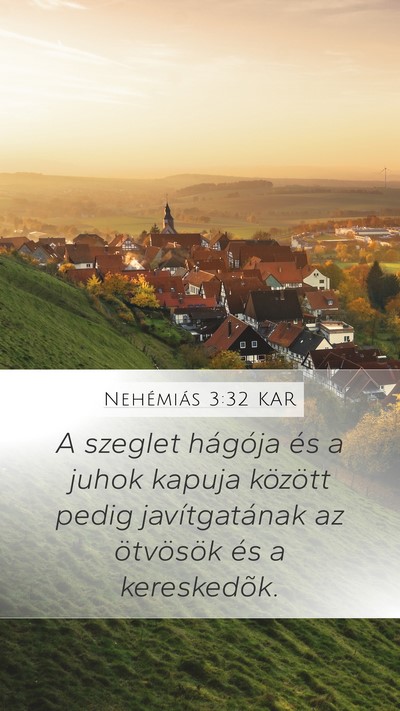 Nehémiás 3:32 KAR Bible Verse Image