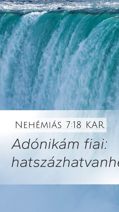 Nehémiás 7:18 KAR Bible Verse Image