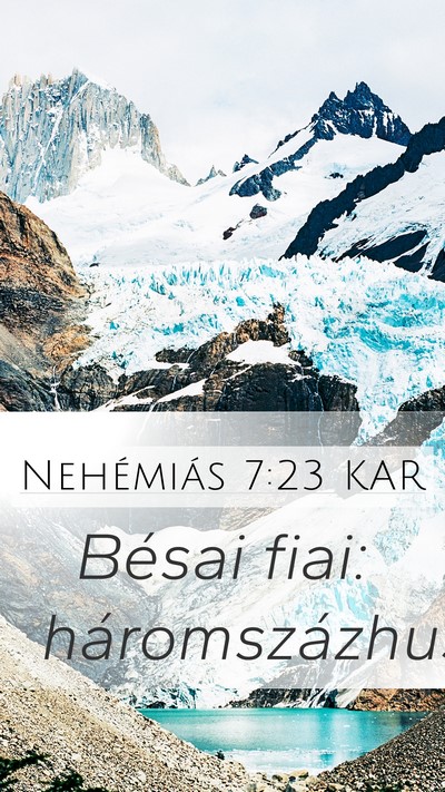 Nehémiás 7:23 KAR Bible Verse Image