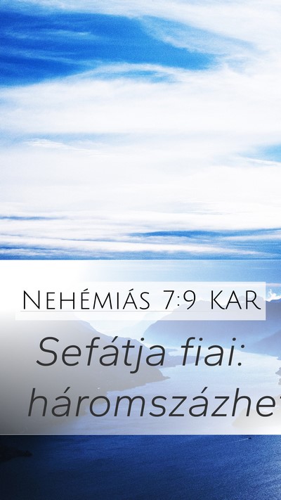 Nehémiás 7:9 KAR Bible Verse Image