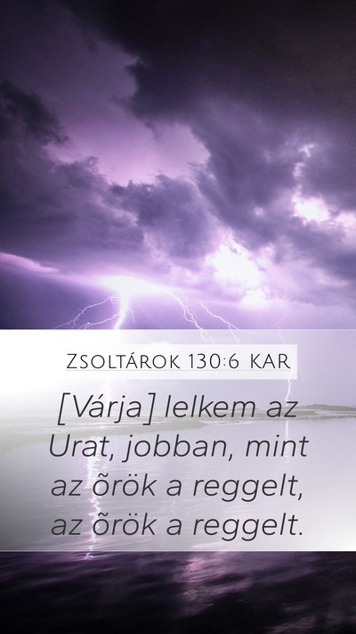 Zsoltárok 130:6 KAR Bible Verse Image