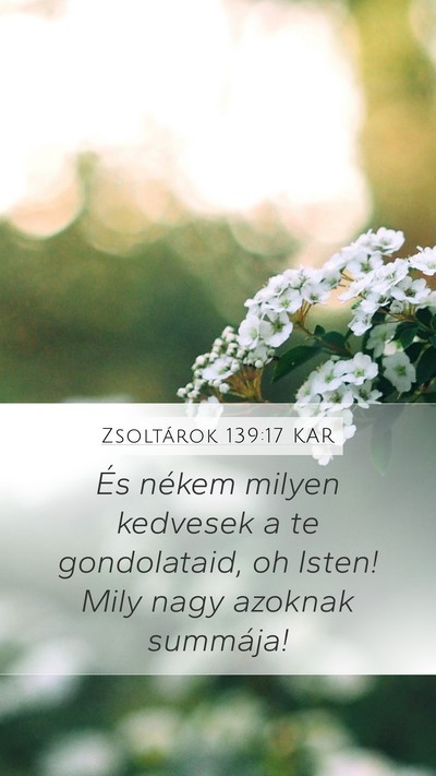 Zsoltárok 139:17 KAR Bible Verse Image