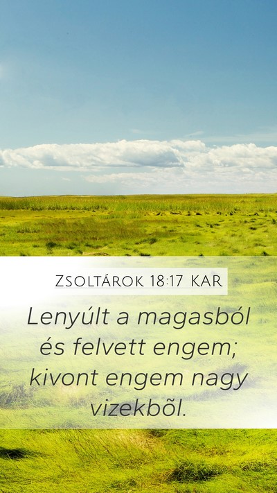 Zsoltárok 18:17 KAR Bible Verse Image
