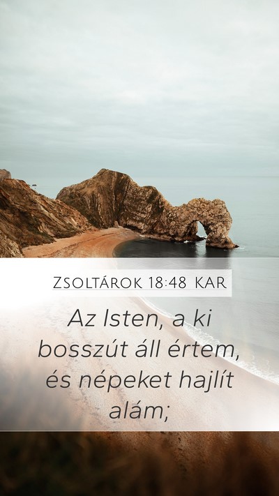 Zsoltárok 18:48 KAR Bible Verse Image