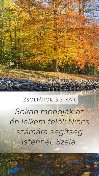 Zsoltárok 3:3 KAR Bible Verse Image
