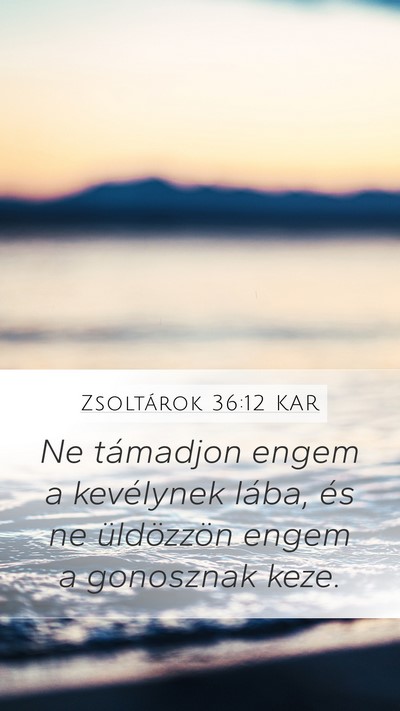 Zsoltárok 36:12 KAR Bible Verse Image