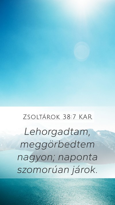 Zsoltárok 38:7 KAR Bible Verse Image