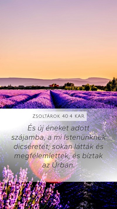 Zsoltárok 40:4 KAR Bible Verse Image