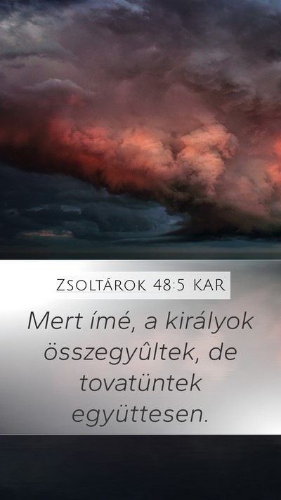 Zsoltárok 48:5 KAR Bible Verse Image