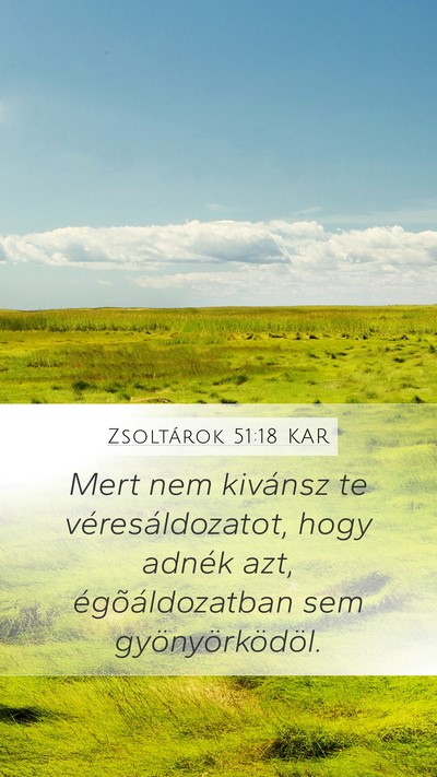 Zsoltárok 51:18 KAR Bible Verse Image