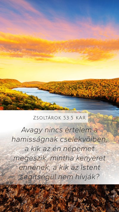 Zsoltárok 53:5 KAR Bible Verse Image