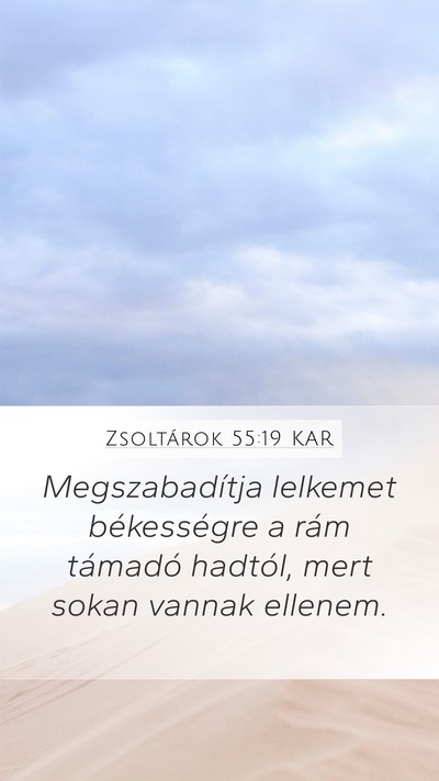 Zsoltárok 55:19 KAR Bible Verse Image